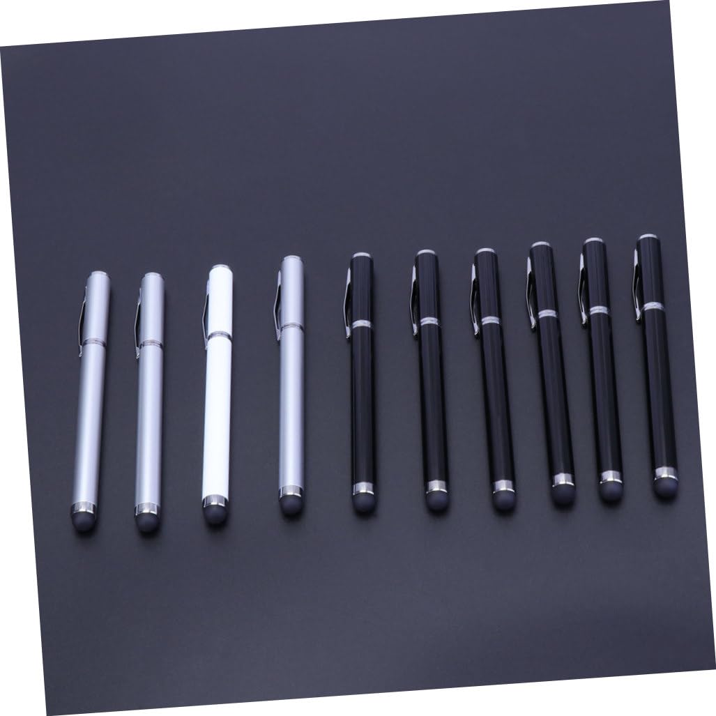 Housoutil 30 Piezas Lápiz Capacitivo Pantalla Stylus Pen Teléfono Stylus Pantalla Lápiz Óptico Bolígrafos De Punta Fina Lápiz Capacitivo Bolígrafo Teléfono Tableta Doble Propósito