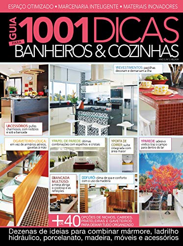 Guia 1001 dicas para banheiros e cozinhas:
