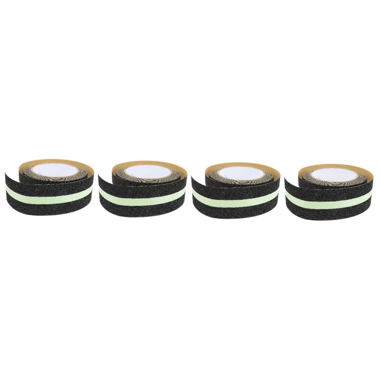 4rollos Cinta Luminosa Antideslizante Para Escaleras y Pasillos Adhesiva y Reflectante Guía De Direcciones Para Seguridad Interiores y Exteriores