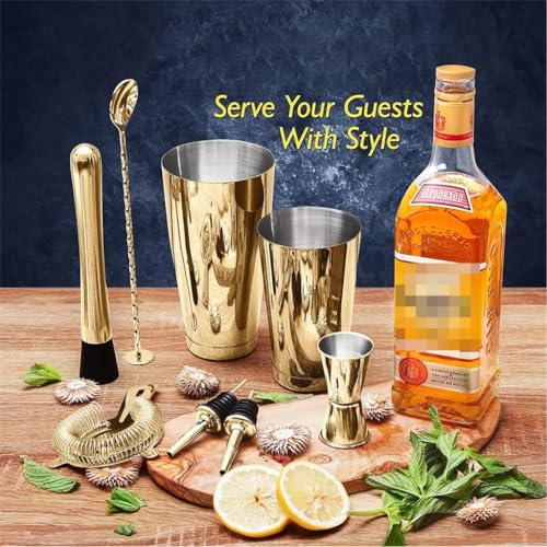 Set Coctelera Boston Acero Inoxidable Kit 750 ml miniatura 5