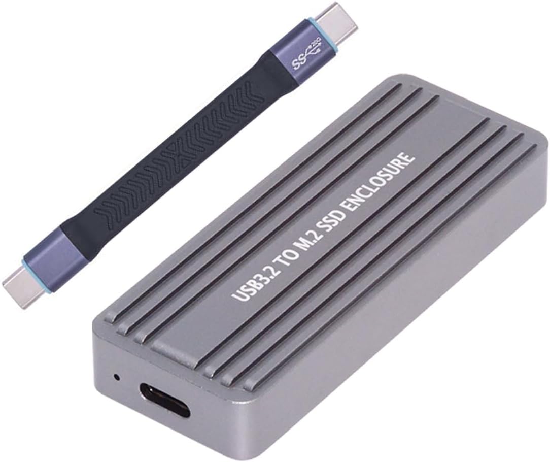 20Gbps Type-C USB3.2 USB4 to NVME M-Key M.2 SATA SSD PCBA Enclosure 2242/2230mm Adapter RTL9220 Chipset