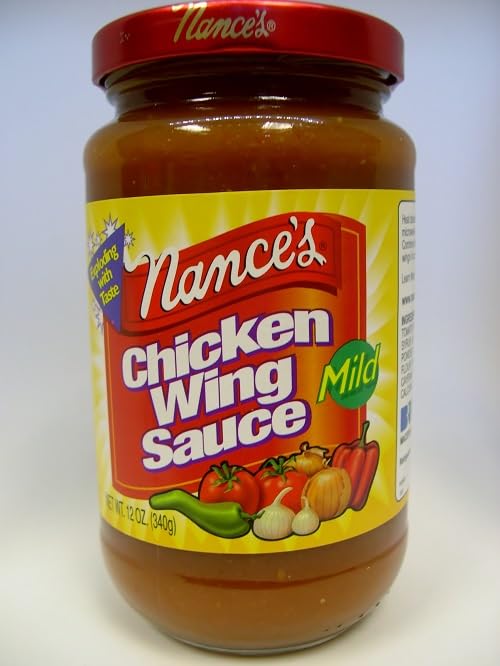 Nance's MILD Chicken Wing Sauce (Pack of 3) 12 oz Jars