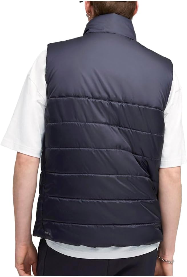PUMA Mens Essentials Padded Vest Athletic Outerwear Casual - Blue