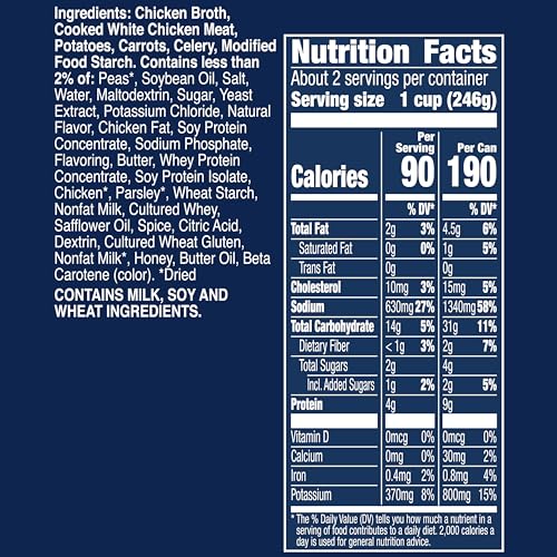 Image of Progresso Light, Chicken Pot Pie Style Canned Soup, 18.5 oz (Pack of 12)