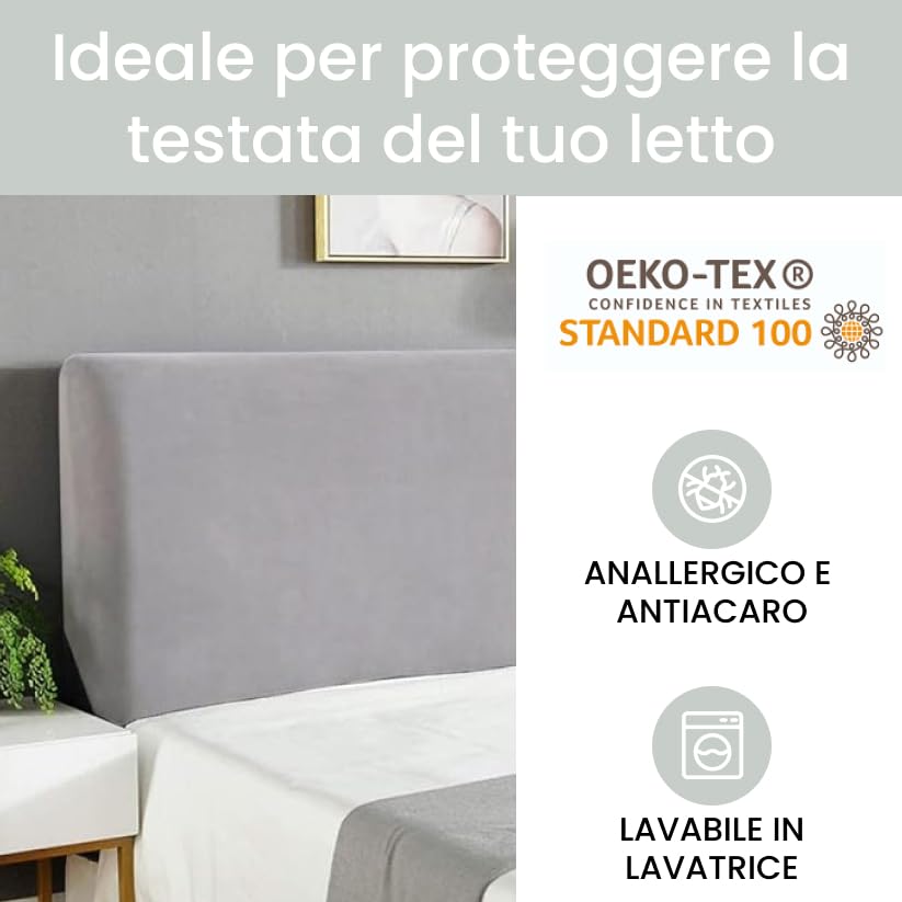 uyeoco Copertura per Testiera per Letto Copri Testata Letto atrioniale/Singolo Preiu
