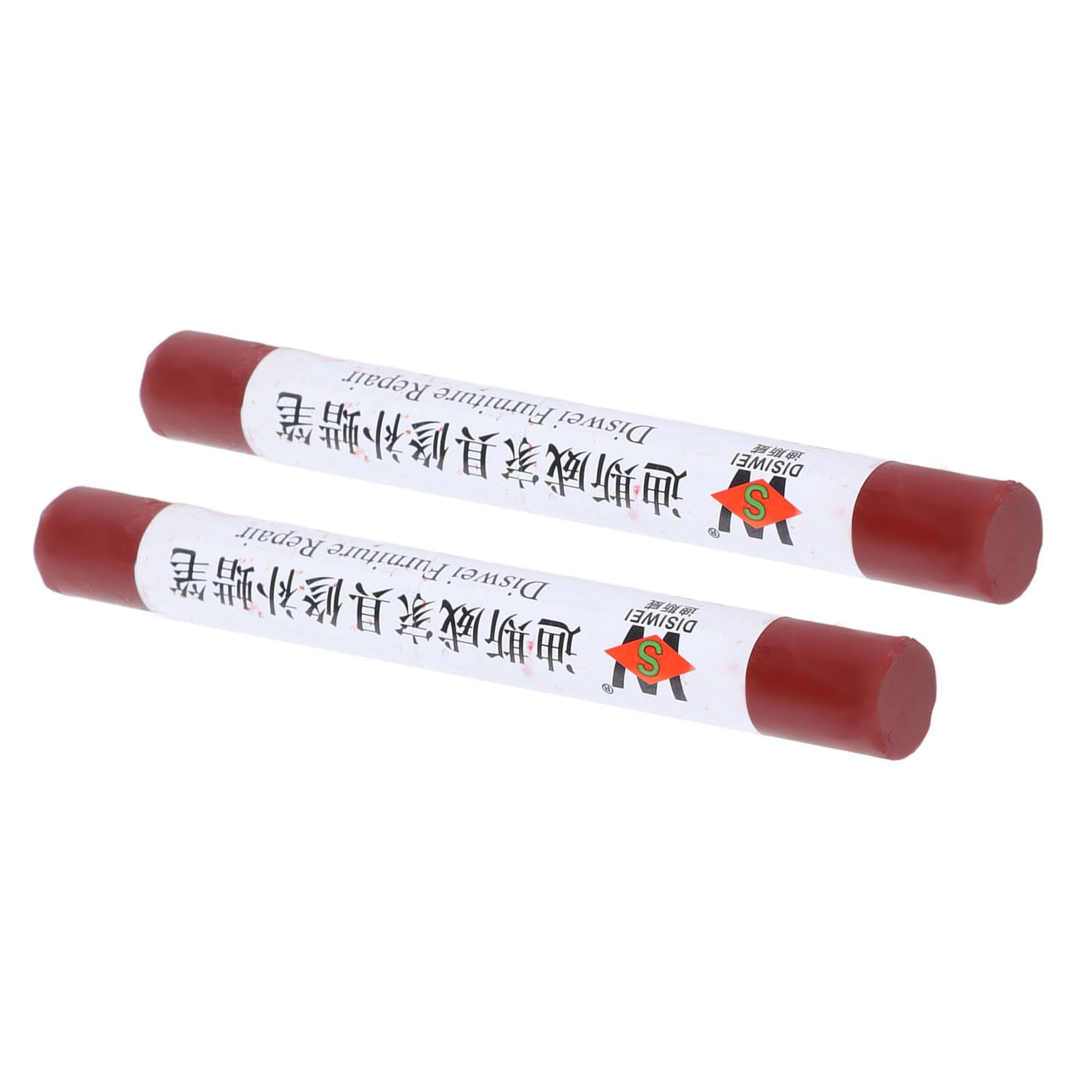 2Pcs Furniture Paint Repair Crayon, Wood Scratch Patch Pen Wax Material Wood Paint Fit for Wood Furniture Repair (Rosewood)