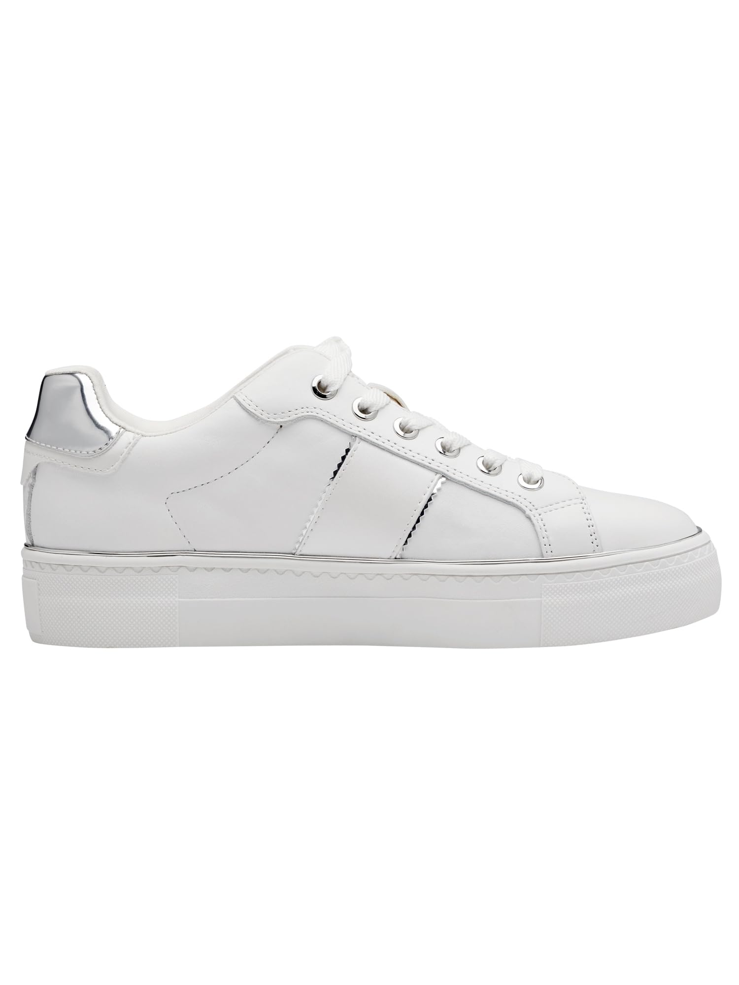 Tamaris 1-1-23724-42-418 Damen Sneaker Low Leder/Synthetik Ivory Beige Ivory Beige