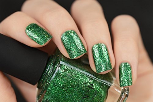 Image of ILNP Lucky One - Pine Green Holographic Nail Polish
