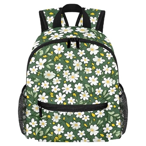 Mini sac à dos école maternelle et primaire à motif floral pour enfants de 3 à 8 ans, multicolore