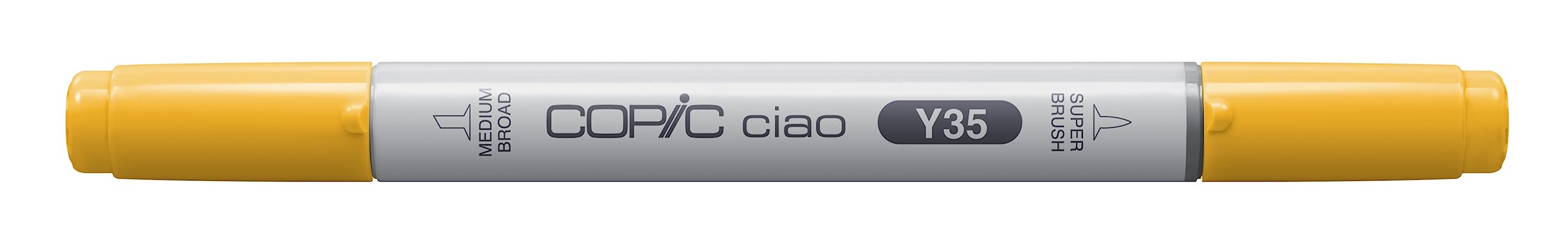 COPIC Ciao Coloured Marker Pen - (Y-35) Maize, For Art & Crafts, Colouring, Graphics, Highlighter, Design, Anime, Professional & Beginners, Art Supplies & Colouring Books