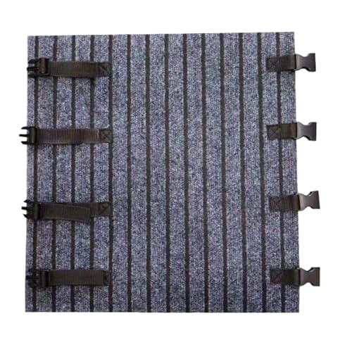 Alfombra antideslizante para , 45,7 cm de ancho, ajustable, resistente a la intemperie, protector de escalera de remolque para playa, camping, de campamento