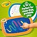 Crayola 2-in-1 Doodle Board for Toddlers, Squishy & Erasable Drawing Tablet, Educational Toddler Toy, Travel Activity, Sketching Pad, Gift for Kids