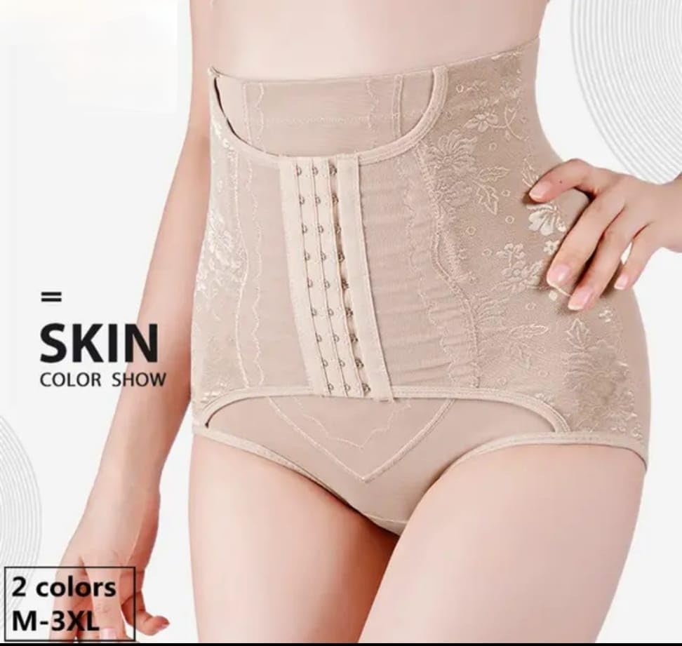 Image of MISSMARRY Tummy Control Panties for Women Shapewear Butt Lifter High Waist Trainer Corset Lace Slimming Body Shaper Underwear for Girls