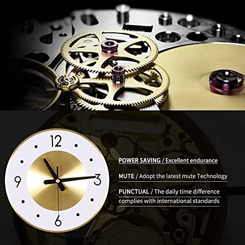 Hwanh Large Starburst Decorative Wall Clock 28In Mid Century Modern Clock Big Silent Metal Sunburst Clocks For Living Room Decor #TOP2