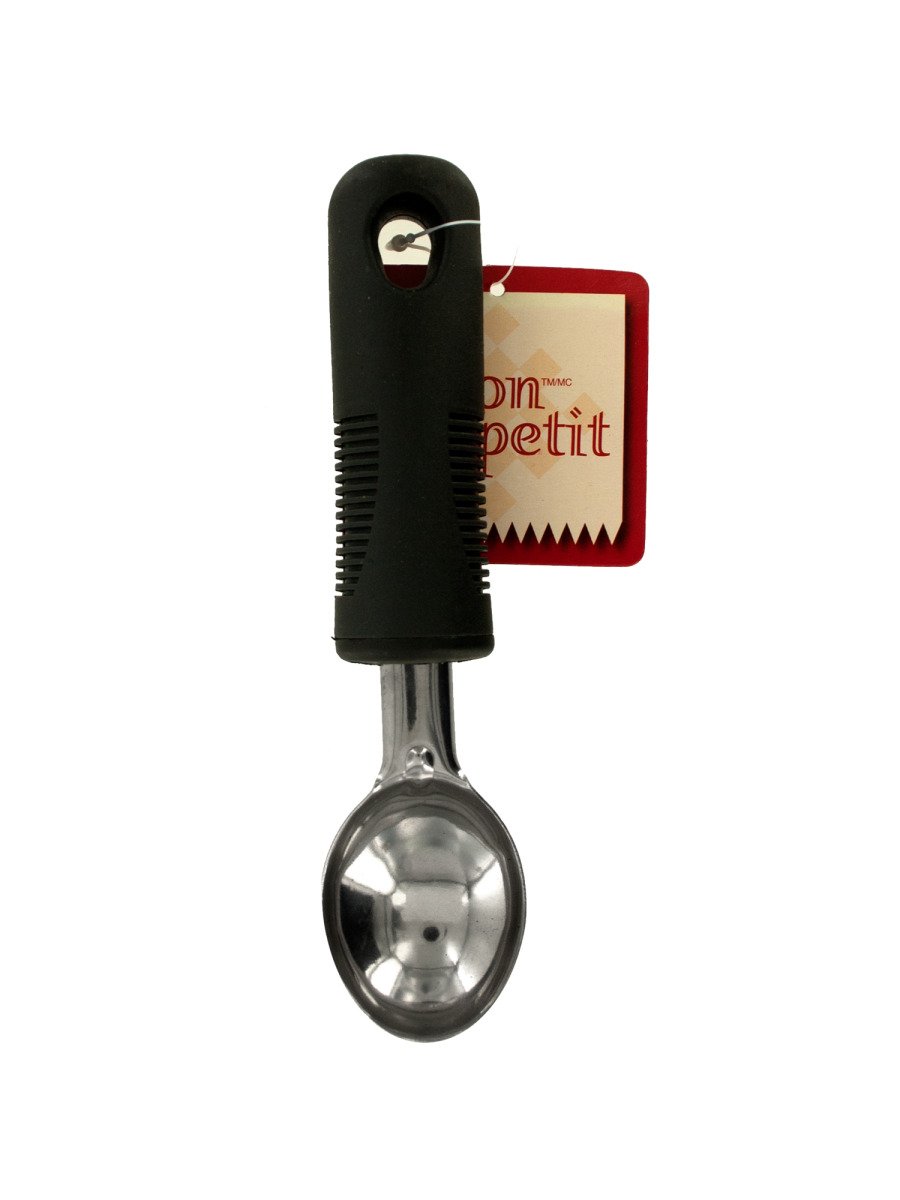 Bon Appetit Ice Cream Scoop Stainless Steel Spoon Ergonomic Comfort Grip Durable Antifreeze Premium Quality