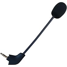 Cloud 2 Mic Replacement, Replaceable 3.5mm Game Microphone Boom for Kingston HyperX Cloud 2 ii X CloudX Cloud Core Cloud Pro PS4 Xbox One Nintendo Switch PC Headsets Old Version Before 2021