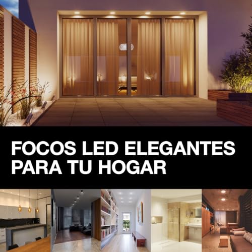 Foco empotrable LED para regular la intensidad de la luz sin cambiar tu interruptor de pared 2