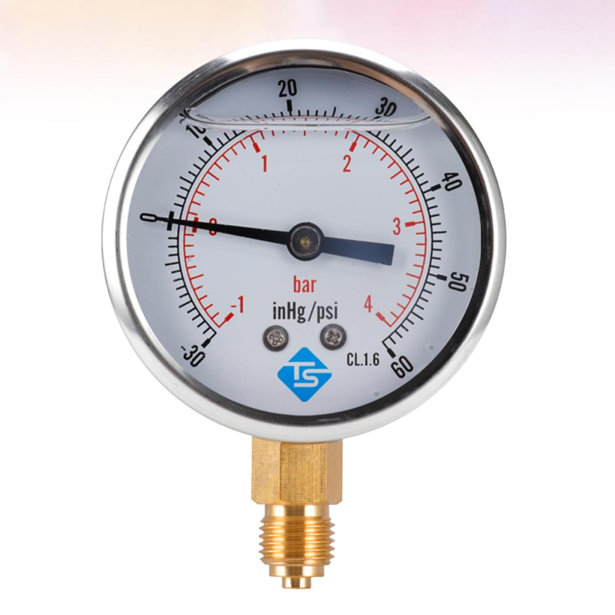 Digital Manometer Vakuum Suite wasserdruckmessgerät Haushalt ölen Test Tabelle Manometer Edelstahl Anzahl