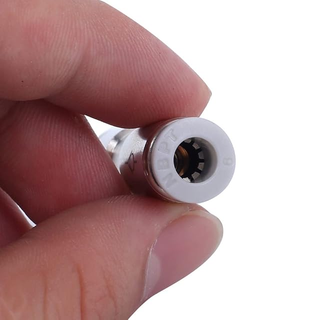 Foto 6 de 8 de DONGKER Válvula de retención de CO2, 6 mm, válvula de retención de acero inoxidable, antirretorno