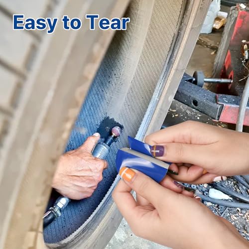 Image of Tire Repair Patch 58mm, 80 Pcs Natural Rubber Tube and Tire Patch Cold Patch, Round Universal Tyre Puncture Repair Patch, Multi-Purpose Tire Patch for Car Truck Motorcycle Automobile Bike Inner Tire