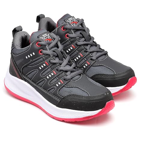 Image of ASIAN Boy's ADVENTURE-02-KIDS Sport Running & Walking Shoes with Ultra Bounce Technology Lightweight Synthetic Upper EVA Outsole Casual Lace-Up Shoes for Kid's & Boy's