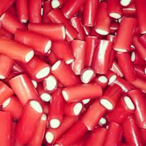 Strawberry Mini Cable Pencil Pieces Sweets HALAL (400g)