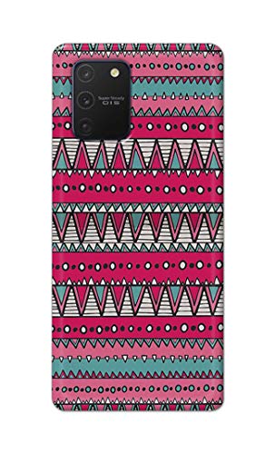 Image of Printed Hard Back Cover Case for Samsung Galaxy Note 10 Lite | Samsung A81 Back Cover (Geometric Vintage Pattern) -1803