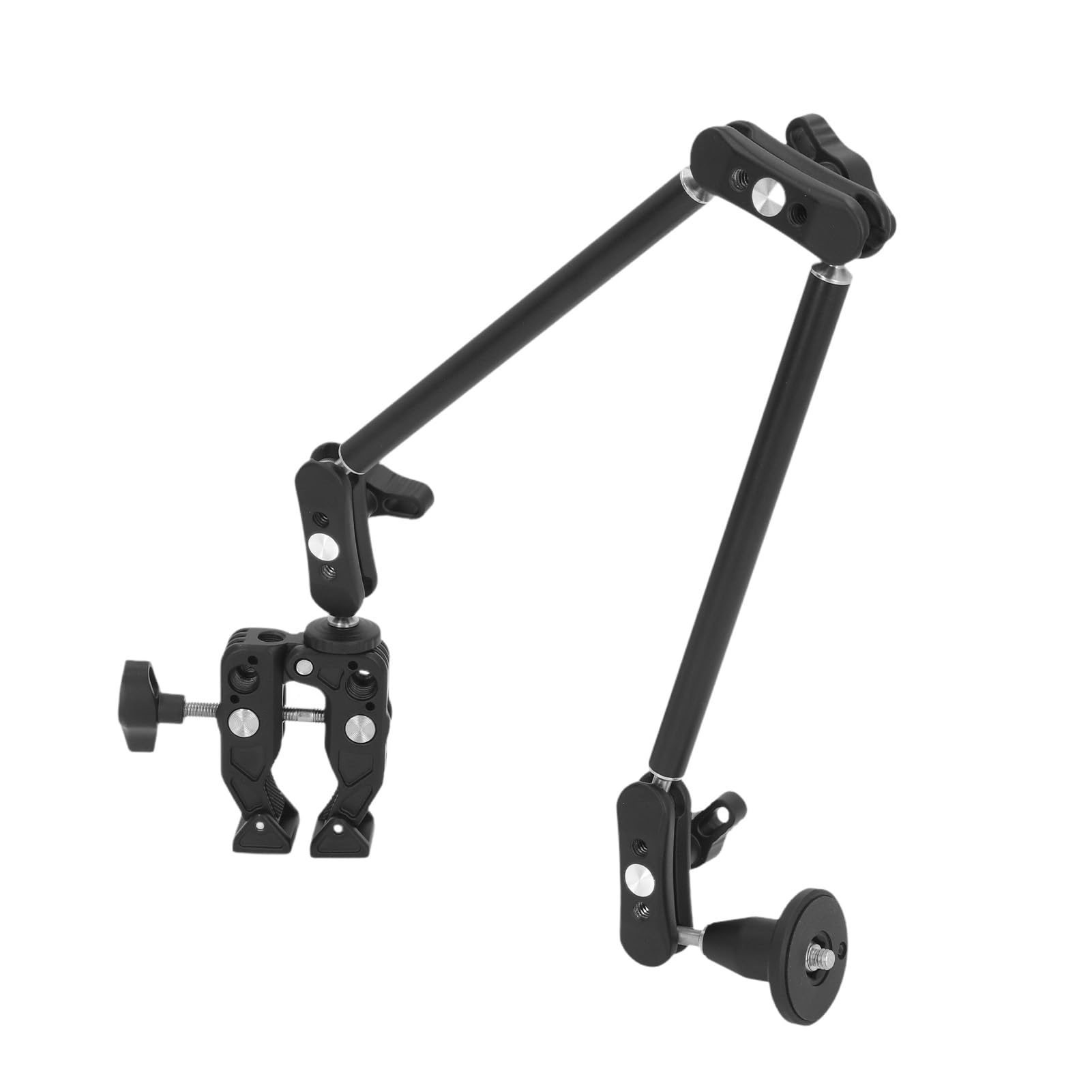 VBESTLIFE Brazo Mágico Articulado Ajustable para Cámara y Súper Abrazadera, Soporte para Teléfono con Cámara de 22 Pulgadas / 57 Cm Brazo Mágico Ajustable con Tornillo de 1/4 Pulgadas 3/8
