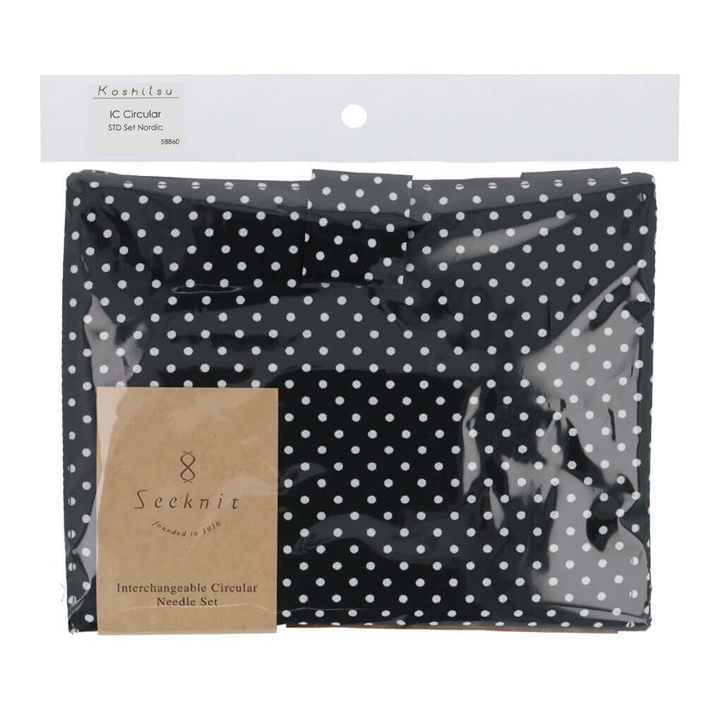 Seeknit - Seeknit Koshitsu Bamboo Black Interchangeable Circular Knitting Needles Set - 1 Set