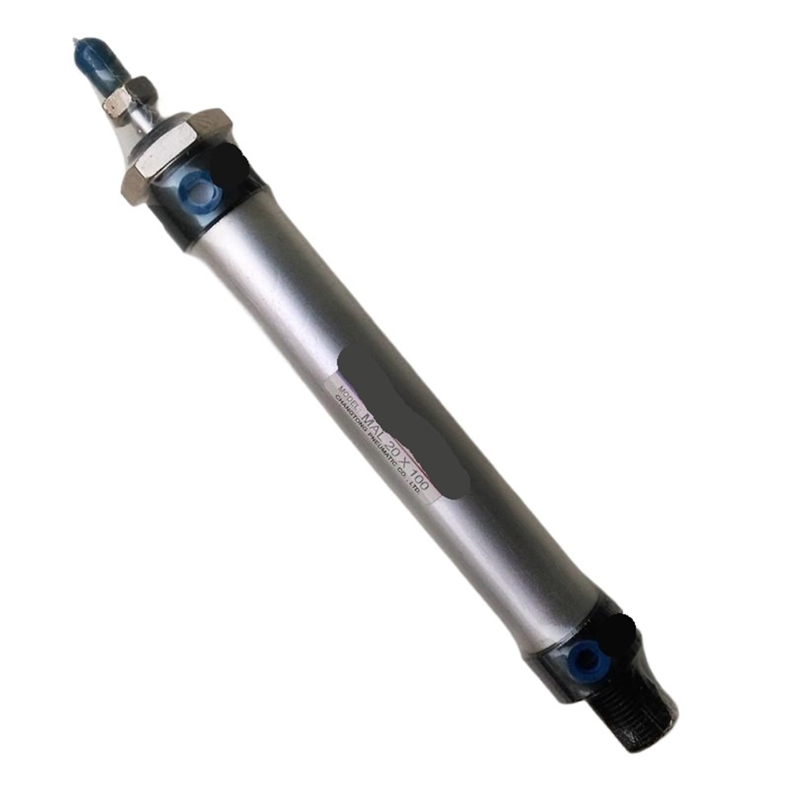Cilindro de varilla única MAL20x100: actuador neumático de 20mm y 100mm de carrera