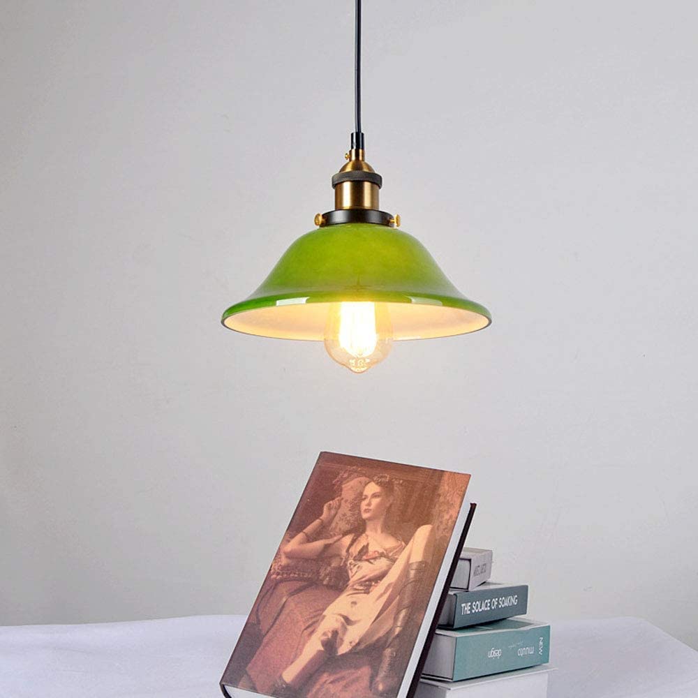 Nowoczesne lampy wiszące do kuchni, zielone szkło porcelanowe, sufitowe, wiszące, lampki nocne, sufit do jadalni, lampa sufitowa do wyspy