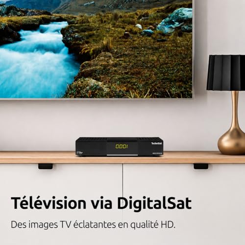 Décodeur Sat DVB-S2 TechniSat HD-S 223 DVR pour vos soirées cinéma en haute définition