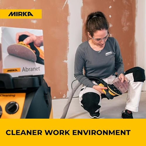 Image of Mirka Abranet 5 Inch 800 Grit Mesh Sanding Discs, Hook and Loop, 50 Pack