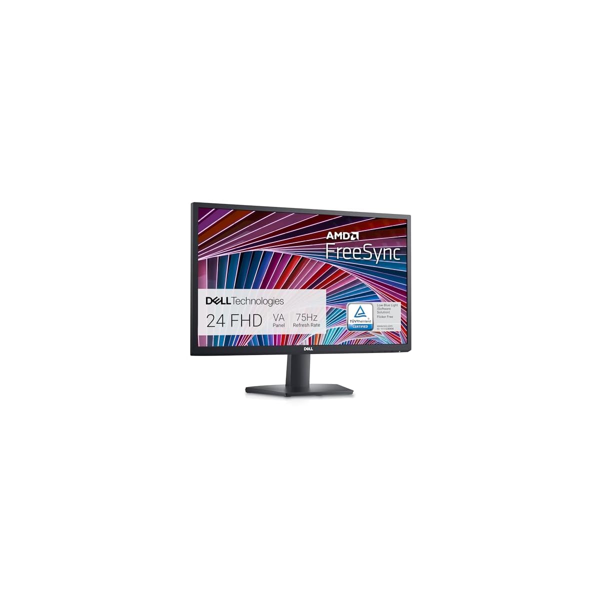 Dell-SE2422HX-24-Full-HD-1920x1080-Monitor-75Hz-VA-5ms-AMD-FreeSync-HDMI-VGA-3-Anni-di-Garanzia-Nero