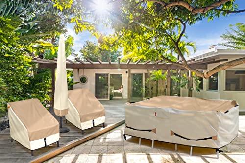 Porch Shield Patio Chair Covers - Waterproof Outdoor Lounge Deep Seat Single Lawn Chair Cover 2 Pack thumb #5