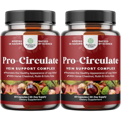 Vein Support Supplements Leg and Veins - Full Body Circulation