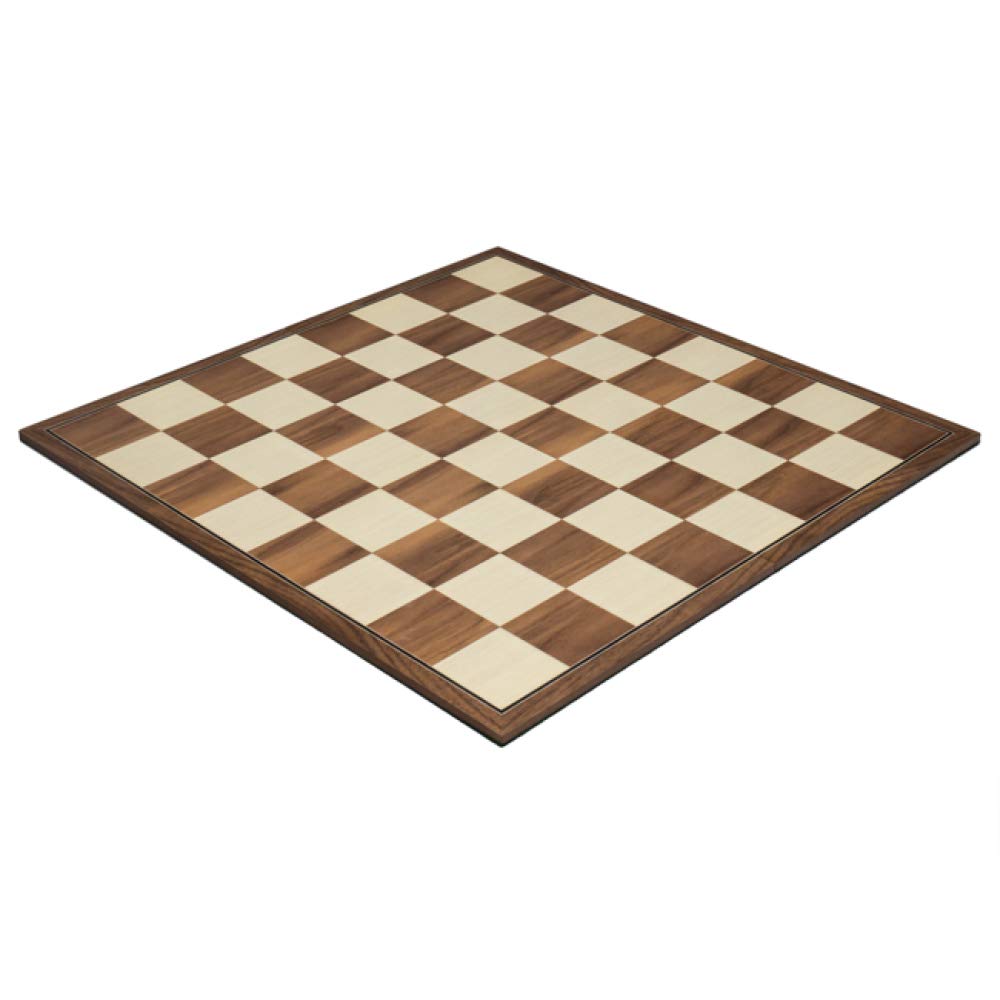 16.75 inch Folding Walnut Chess Board