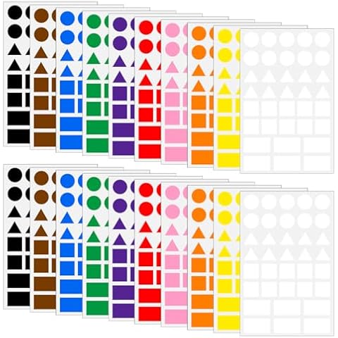 Autocollants colorés JIHUOO Cover