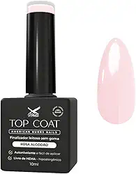 Top Coat Rosa Algodão 10 ml | American Burrs Nails