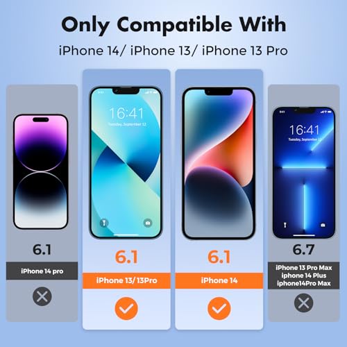 Image of UNBREAKcable 2-Pack Screen Protector for iPhone 13 Pro /14 /13