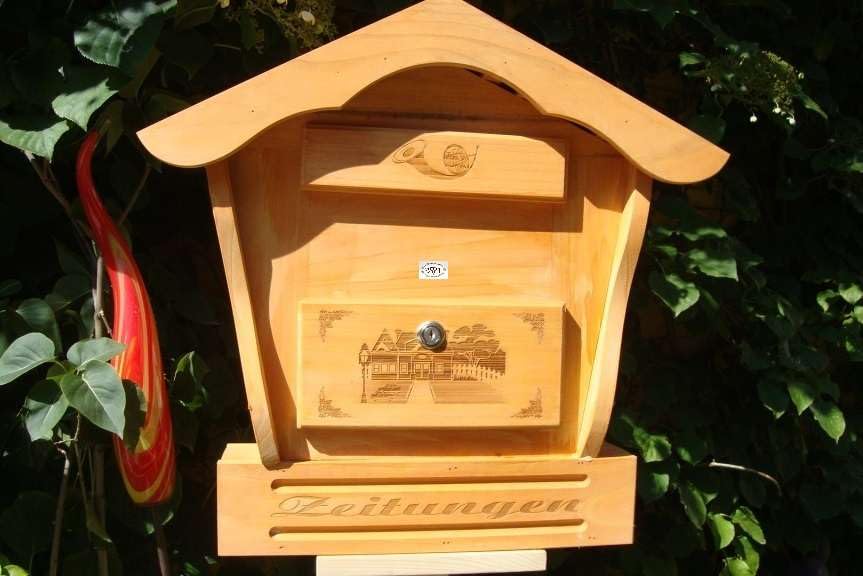 Briefkasten Holz Rustikal