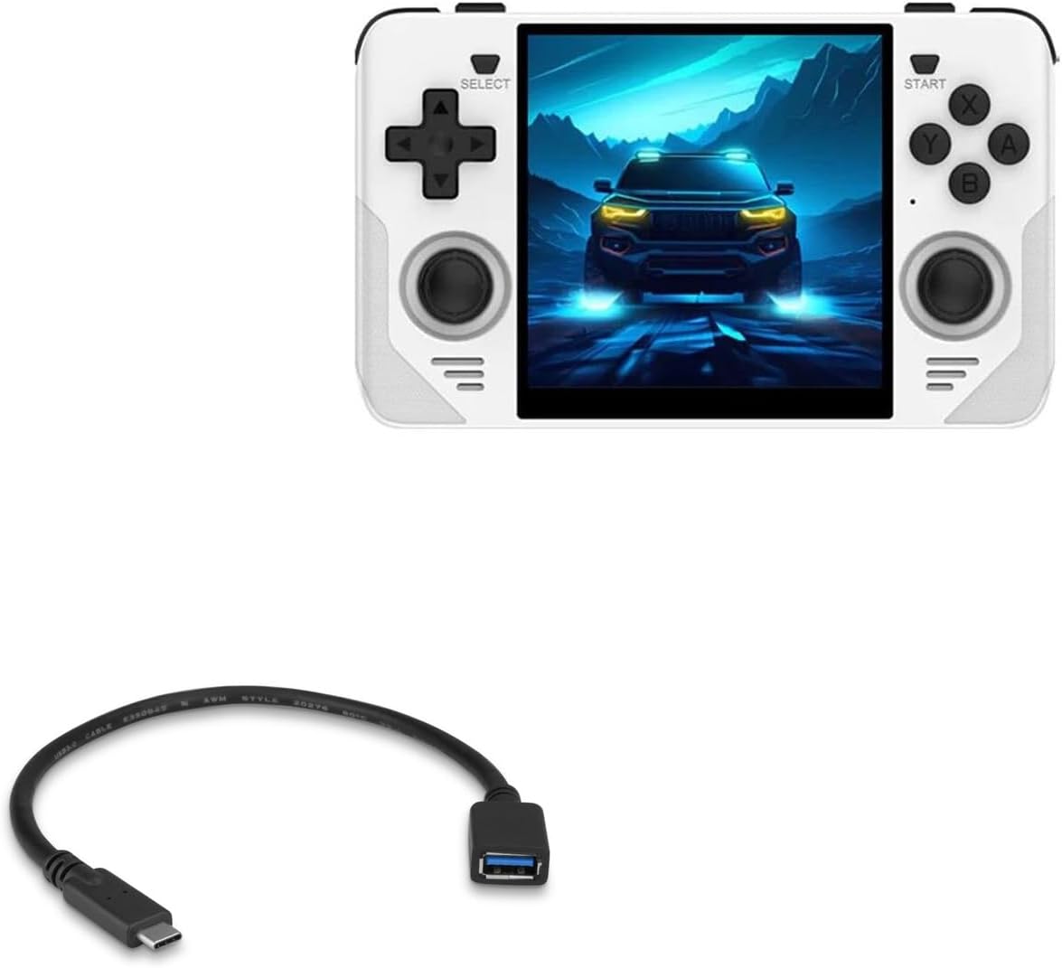 BoxWave Cable Compatible with Powkiddy RGB30 - USB Expansion Adapter, Add USB Connected Hardware to Your Phone