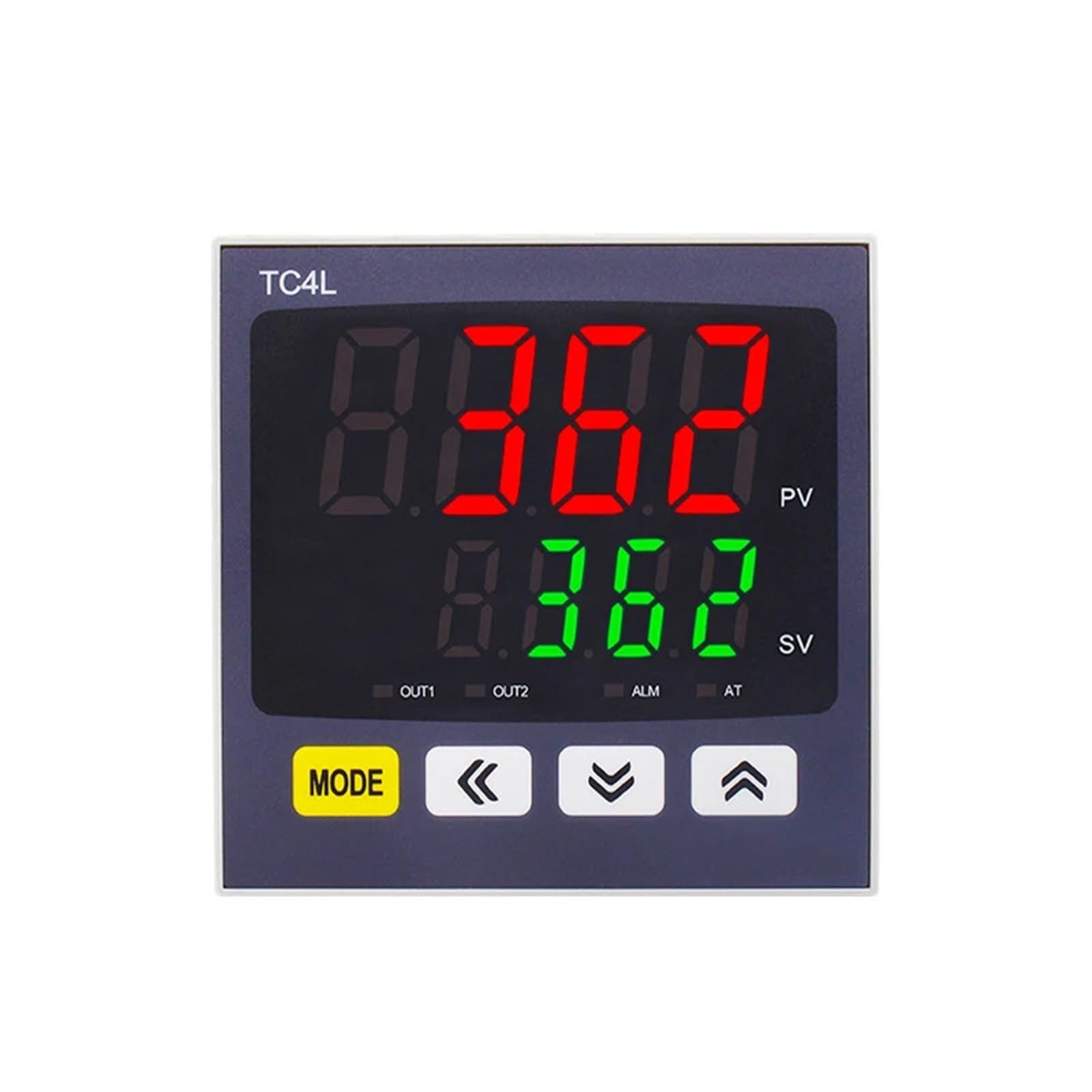 Régulateur de température PID 110V-240V pour sonde PT100 et thermocouple avec alarme