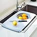 Tabla de Cortar innovadora Multifuncional Tres en uno, Cesta de Drenaje Plegable Desmontable, Tabla de Cortar para Fregadero, Herramienta de Cocina - A