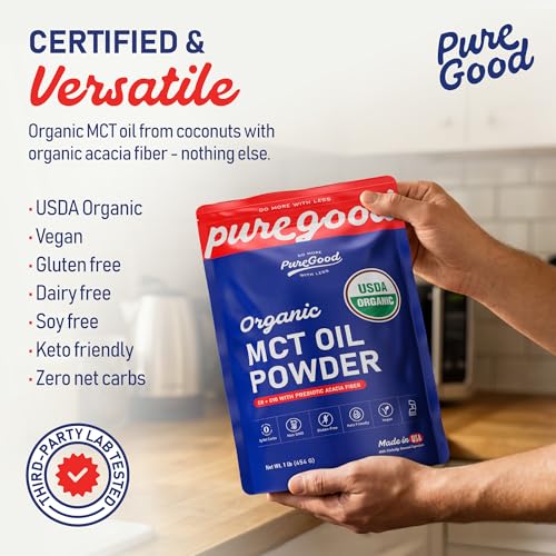 PureGood Organic MCT Oil Powder