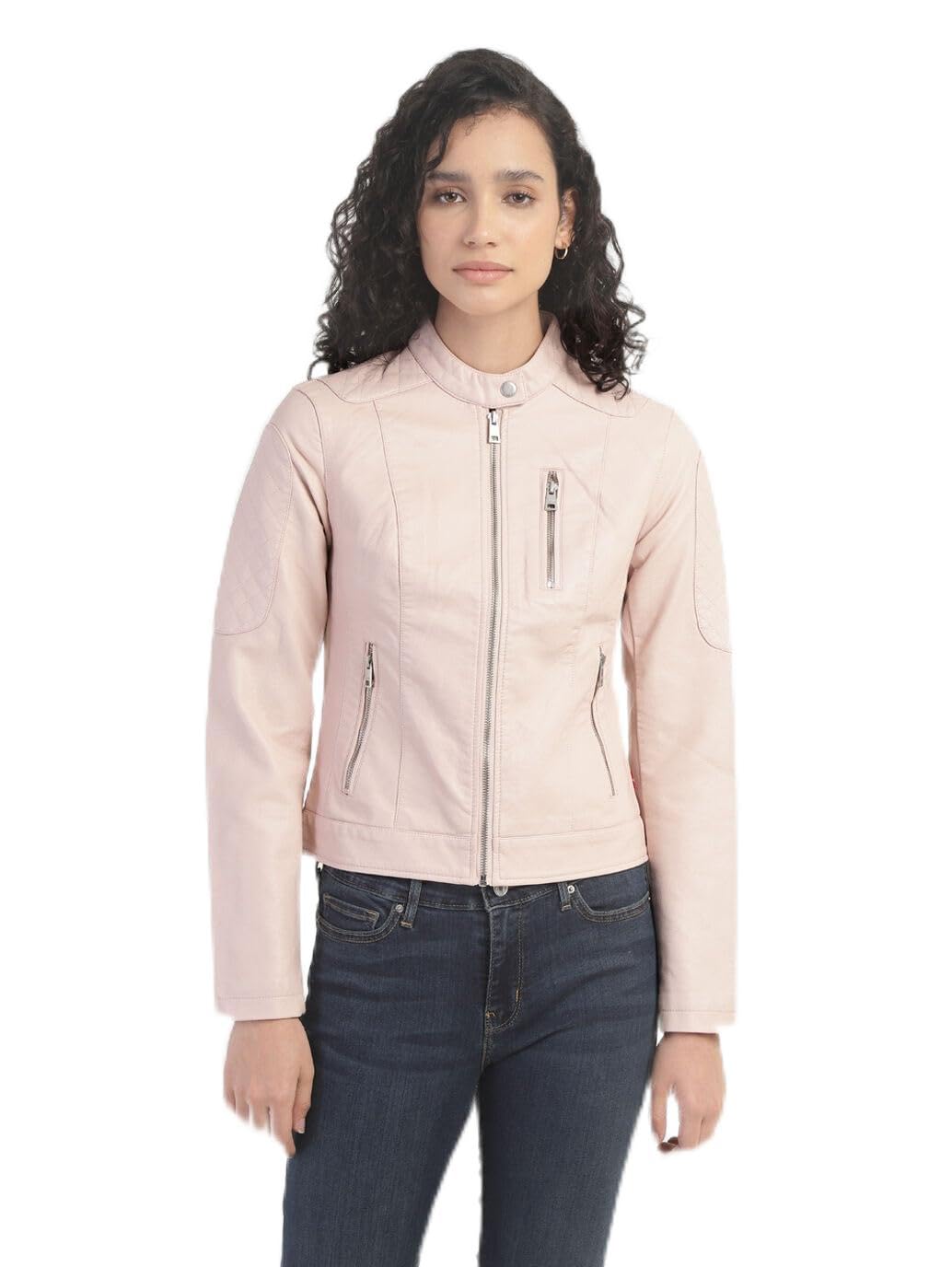 Levi’s Women’s Polyester Solid Standard Length A-Line Coat Levi’s Women’s Polyester Solid Standard Length A-Line Coat