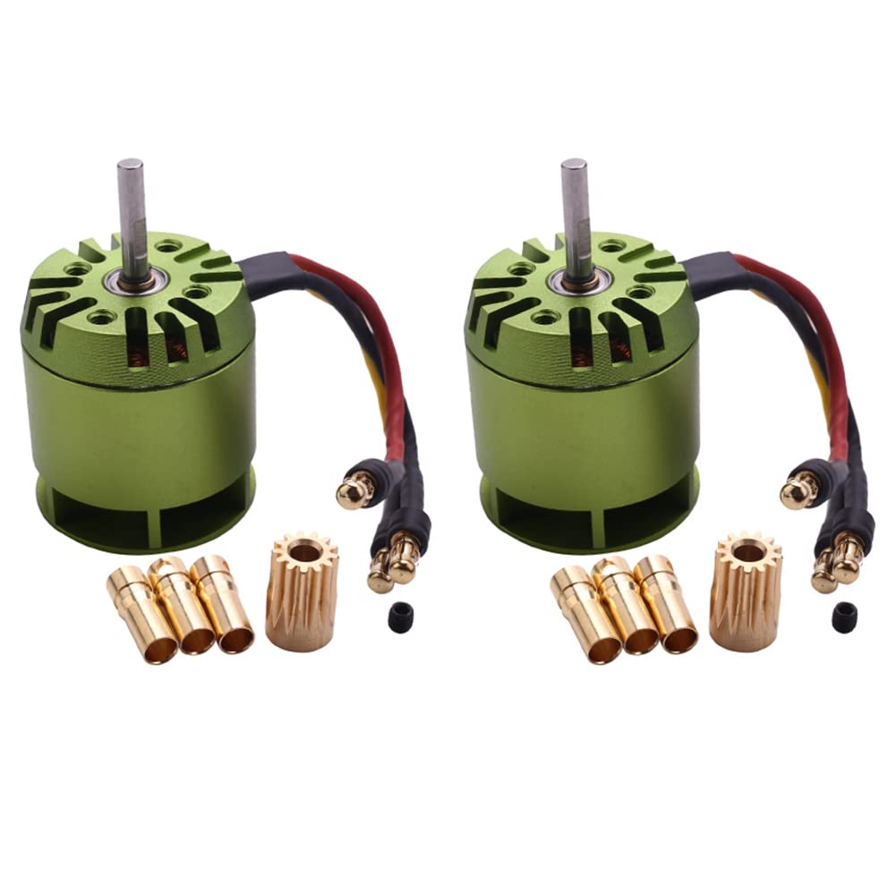 2X 4000KV Brushless Motor for All ALIGN TREX 450 RC Helicopters