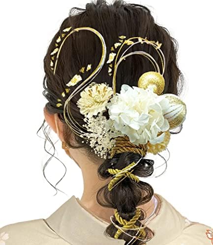 お値下げ❣️】極美品かんざし金糸細工髪飾りヘアアクセサリー お値下げ❣️】極美品かんざし金糸細工髪飾りヘアアクセサリー