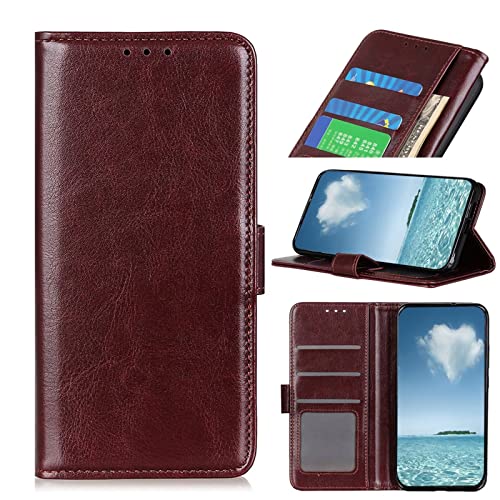 Coque Honor X7b marron anti-rayures étui texture Crazy Horse contre les chutes