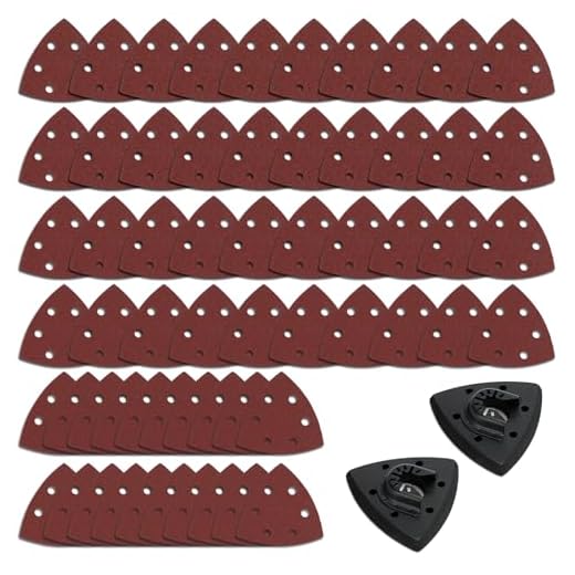 62-Piece Multi Function Triangular Sanding Kit